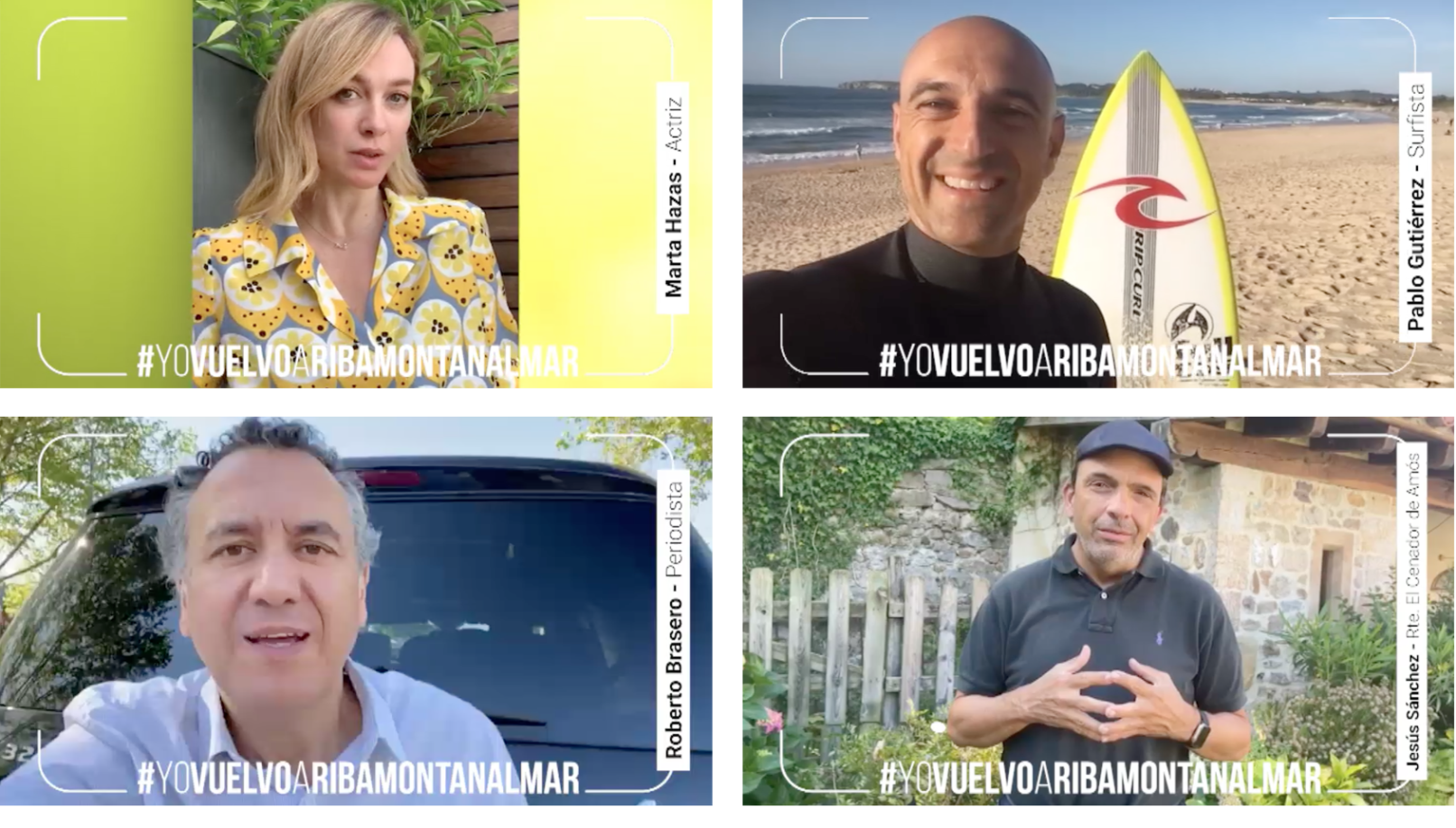 Campaña en redes sociales para la promoción turistica del Ayuntamiento de Ribamontán al Mar #yovuelvoaribamontanalmar