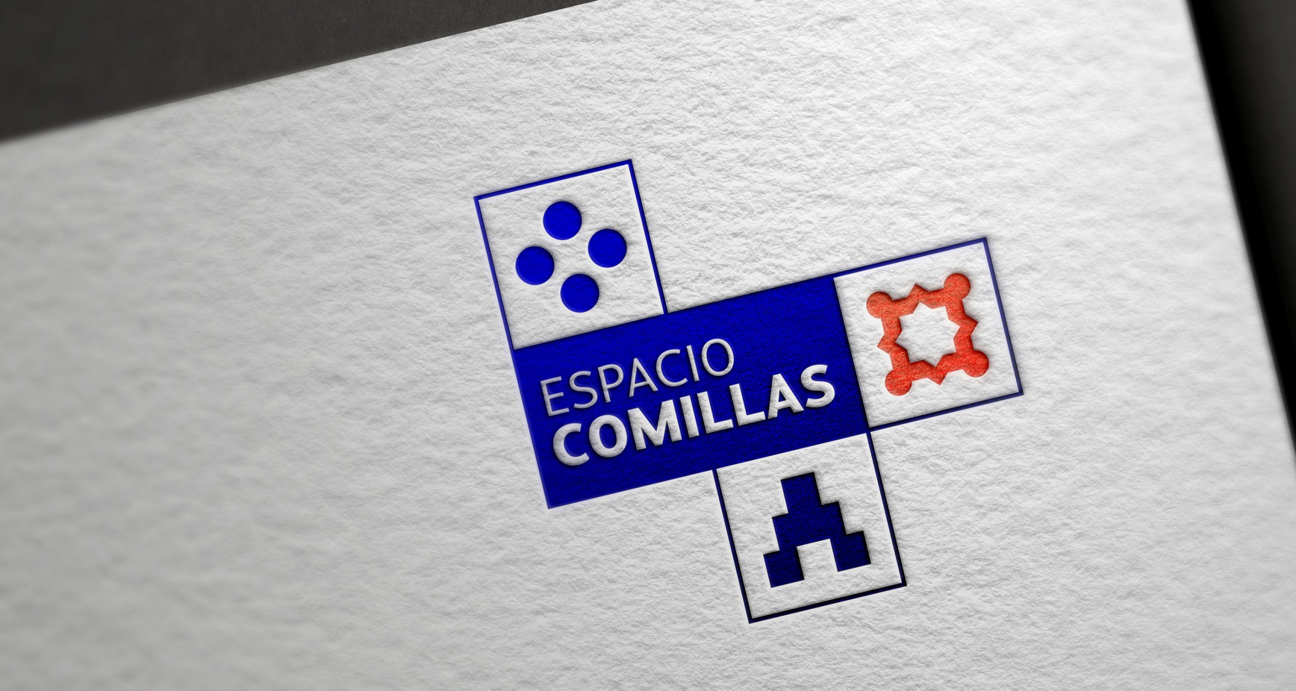 Diseño de logotipo y branding para Espacio Comillas Diseño de logotipo y branding para Espacio Comillas